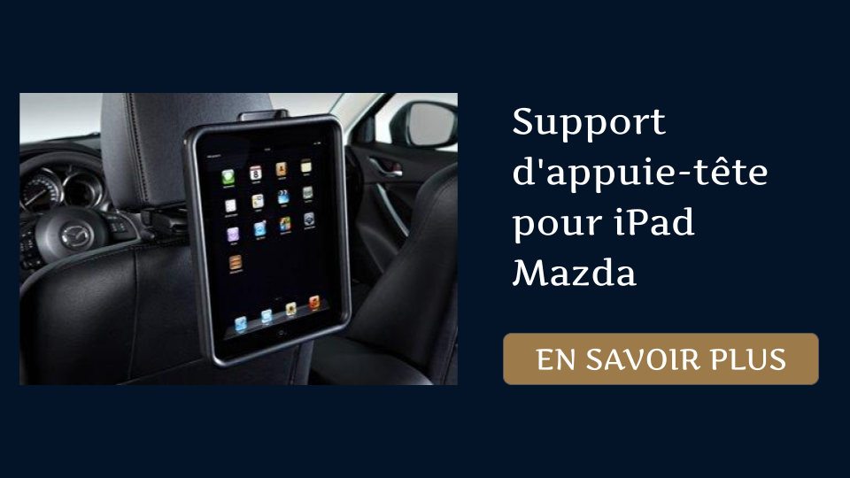 Support d'appuie-tête pour Ipad Mazda